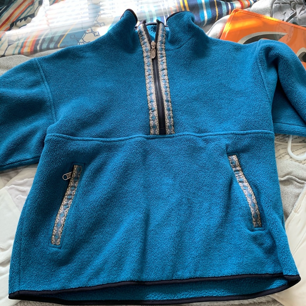 Blue north face fleece